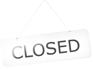 The store is closed